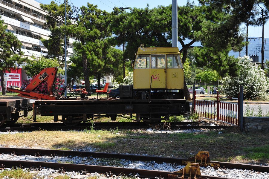 Dampflokomotiven und andere Hauptbahnhof Volos (27)